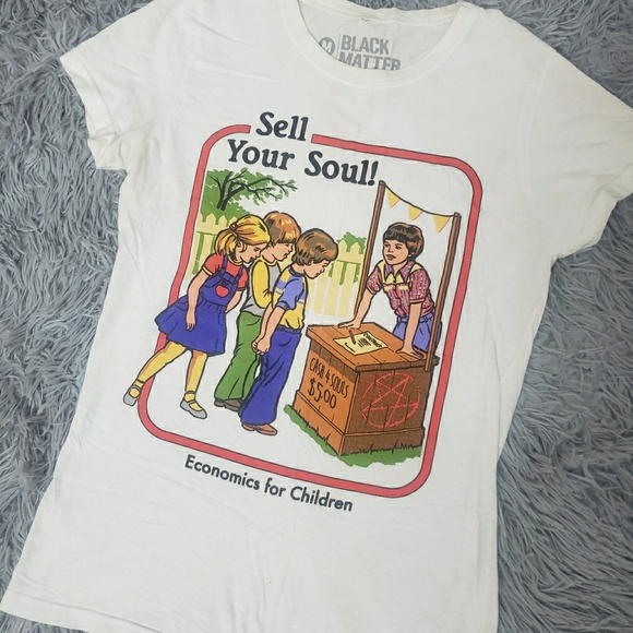 MISC TOPS | "Sell Your Soul" Graphic Tee! - Picture 2 of 8